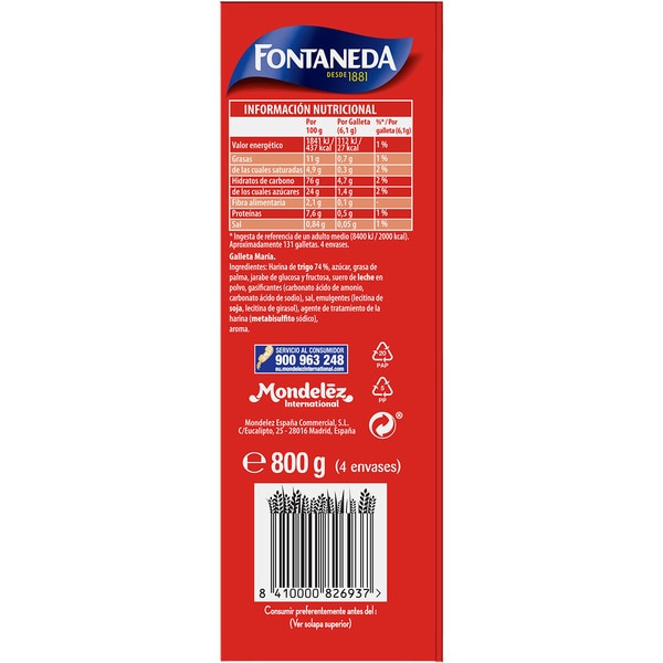 La Buena María breakfast biscuits box 707 g