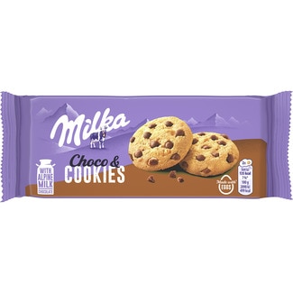 Choco cookies paquete 135 g - Milka
