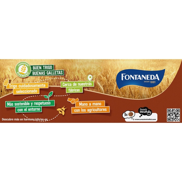 Digestive thin biscuits with milk chocolate case 170 g