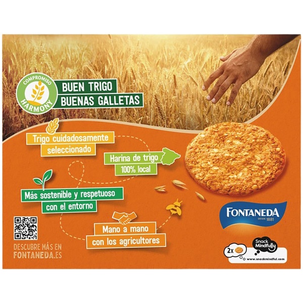 Oat digestive biscuits case 550 g