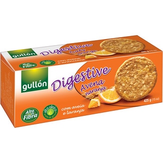 galletas con avena y naranja paquete 425 g - Gullon Digestive