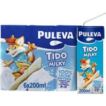 Tido Milky whole milk, pack of 6 cartons 200 ml