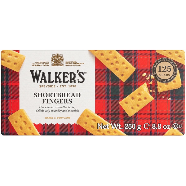 Shortbread Butterkekse mit Schokoladenchips Karton 125 g