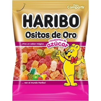 Ositos de oro caramelos de goma recubiertos de azúcar bolsa 170 g - Haribo