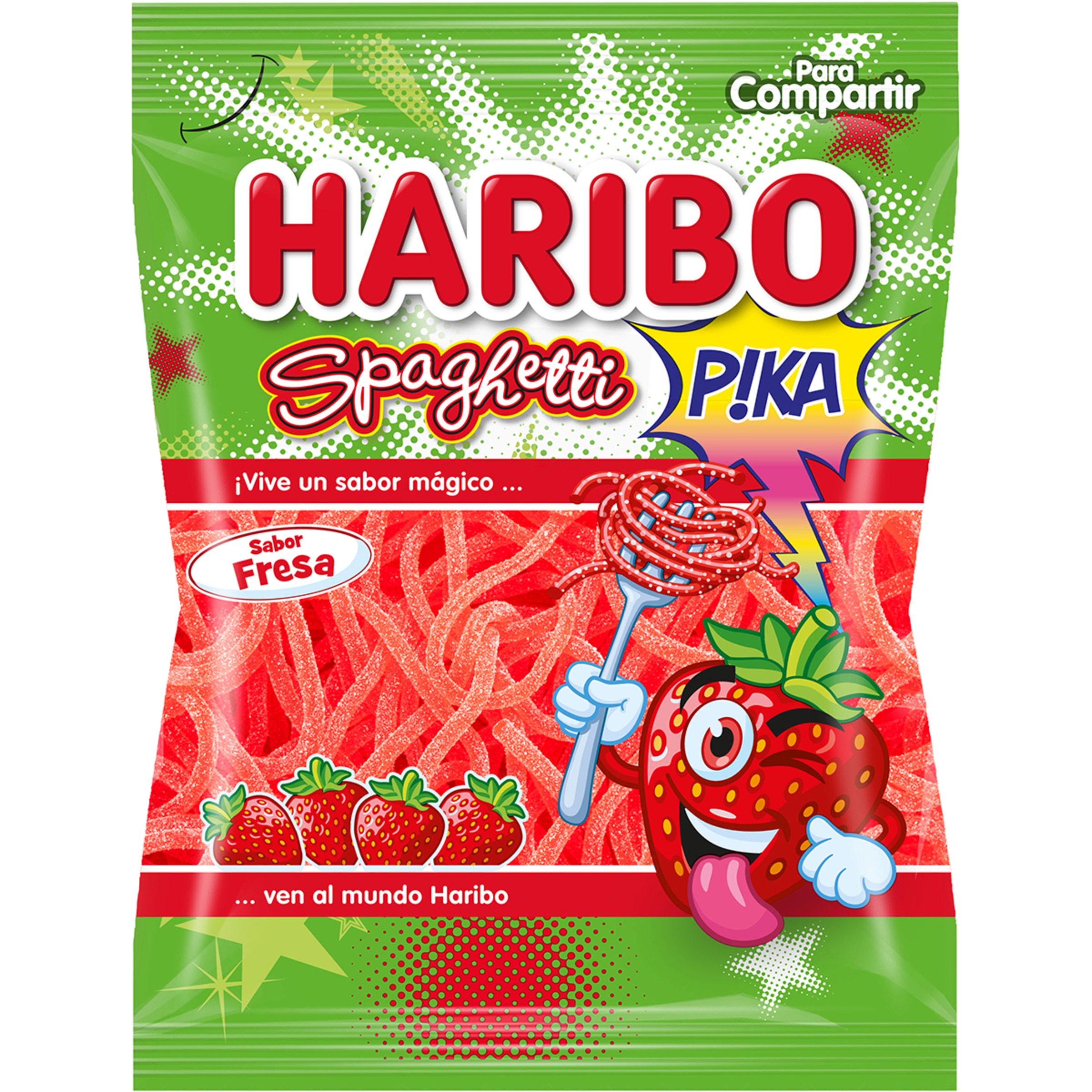 Spaguetti Pica sabor fresa bolsa 150 g