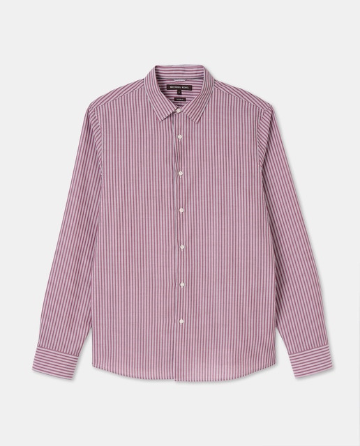 Imagem 0 de Camisa de Manga Comprida às Riscas