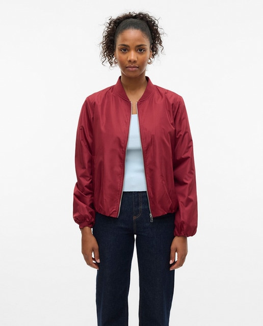 Imagen 0 de Cazadora bomber cuello redondo mujer