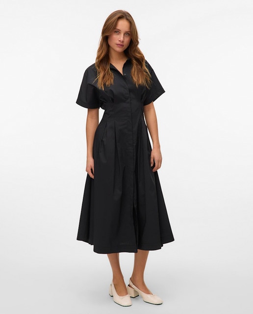Imagem 0 de Vestido Midi Cintado
