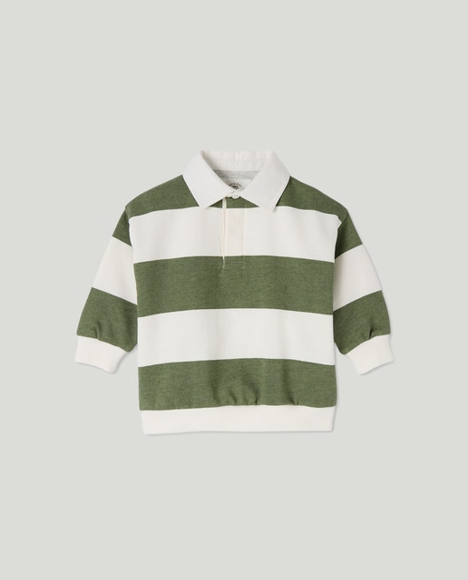 Imagen 0 de Sudadera de bebé cuello polo