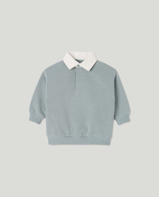 Imagen 0 de Sudadera de bebé cuello polo
