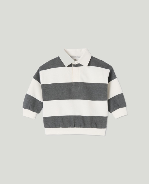 Imagen 0 de Sudadera de bebé cuello polo