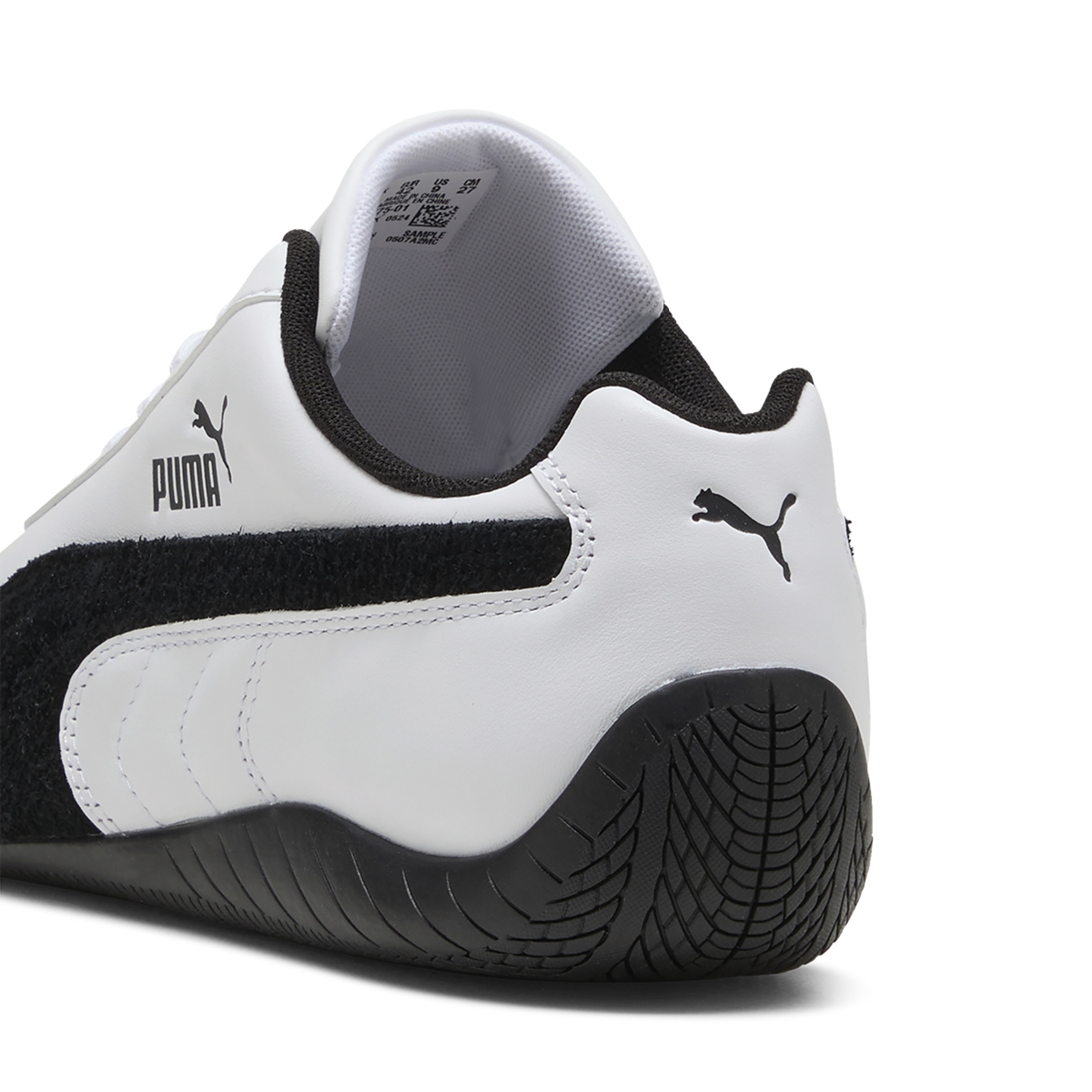 Sapatilhas Casual Speedcat LTHR Unissexo Branco-6
