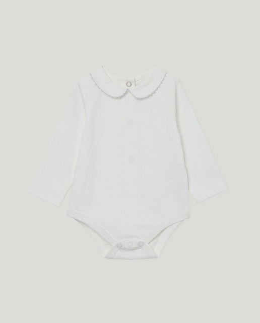 Imagen 0 de Body recién nacido cuello ondulina