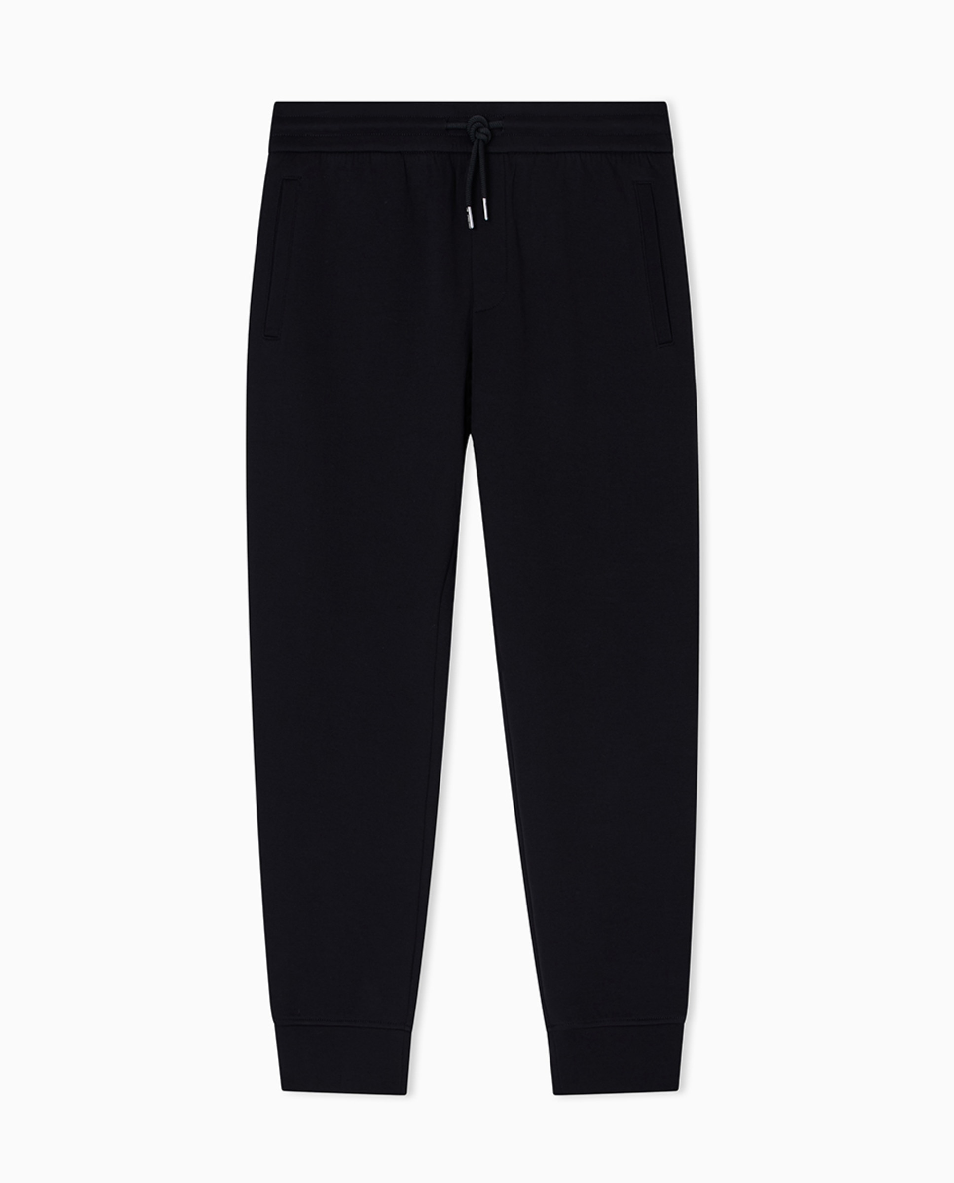 Joggers Regular Fit com Logótipo Dourado Preto-5
