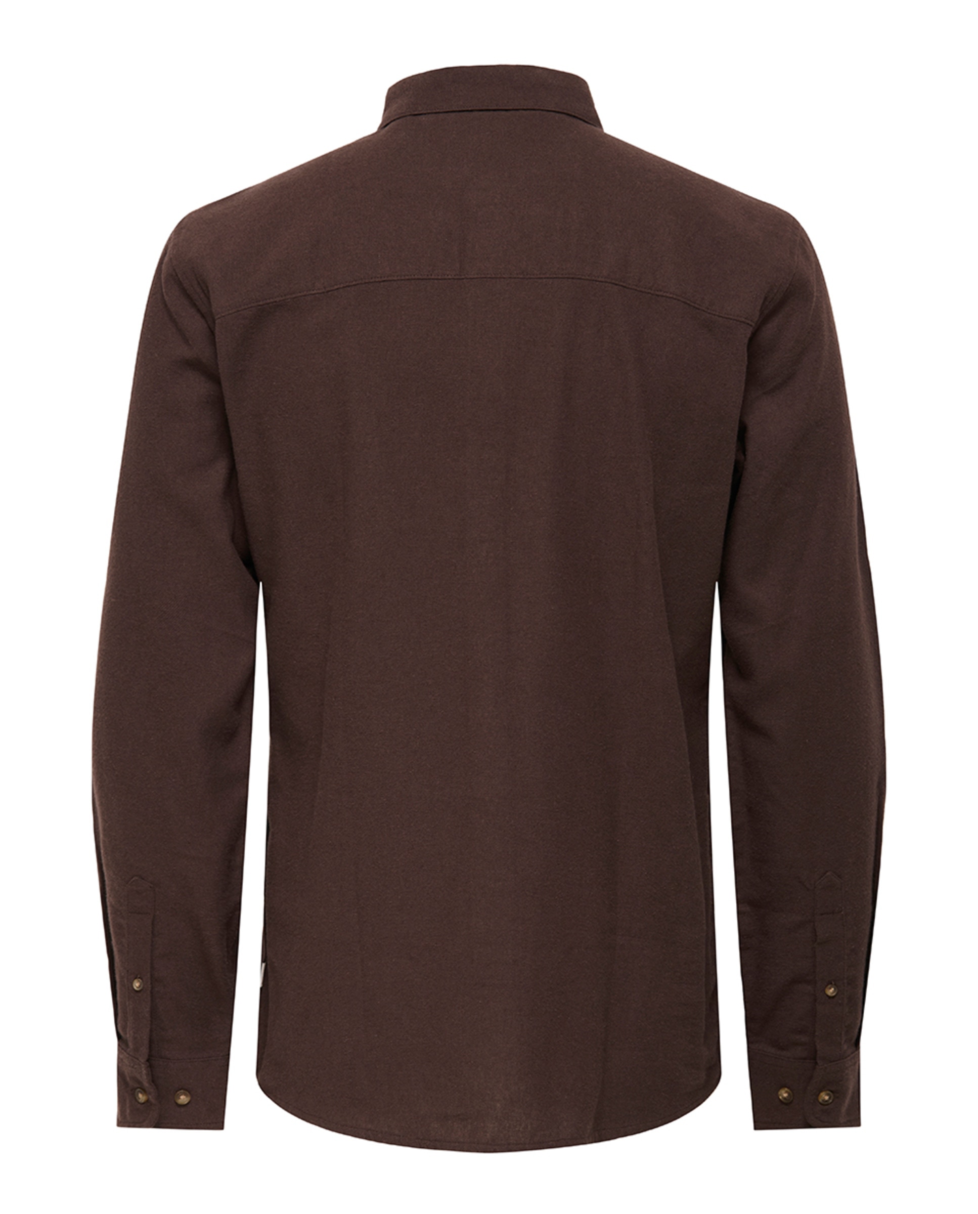 Camisa Slim Fit Castanho-4