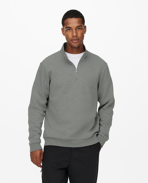 Imagem 0 de Sweatshirt Básica com Gola Alta