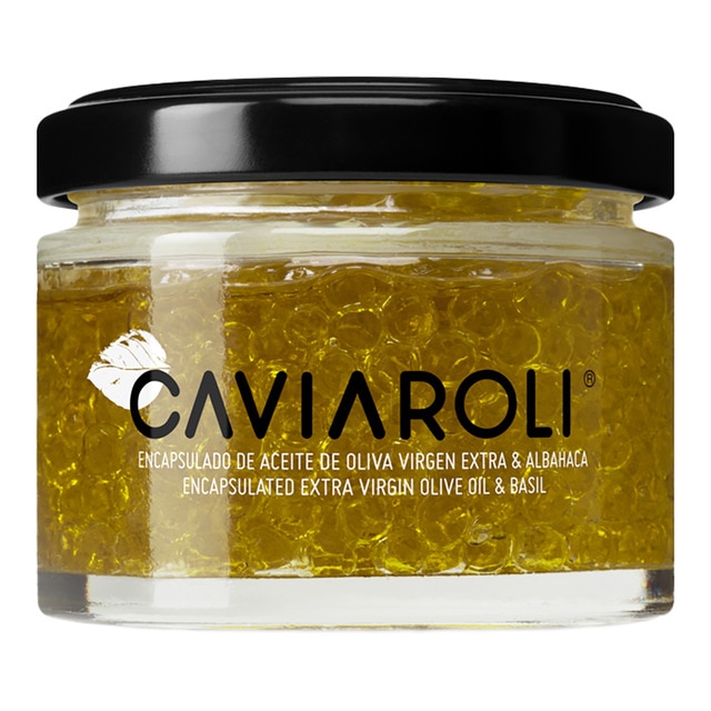 Imagen 0 de Caviar de aceite de oliva virgen extra con albahaca Caviaroli