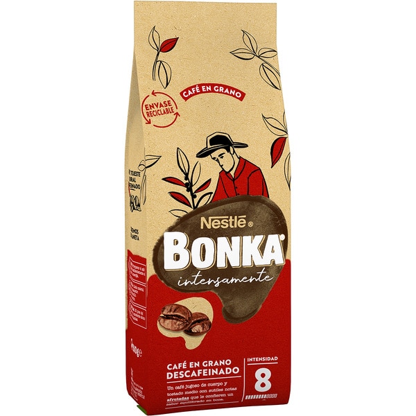 Koffeinfreier Bohnenkaffee aus nachhaltigem Anbau Intensität 8 Paket 500 g