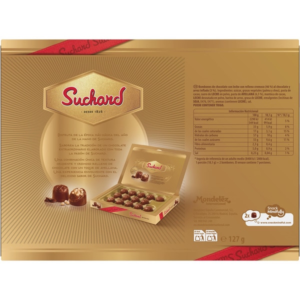 milk chocolates case 127 g