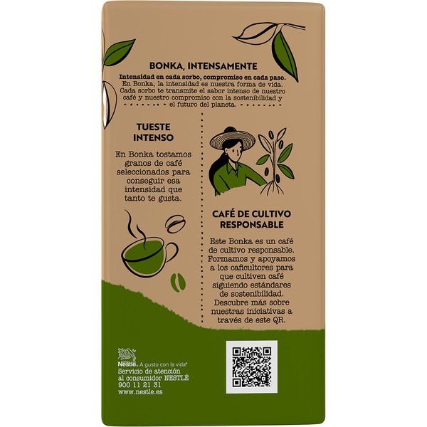 Kaffee gemahlen mittlere Röstung aus nachhaltigem Anbau Intensität 10 Paket 250 g