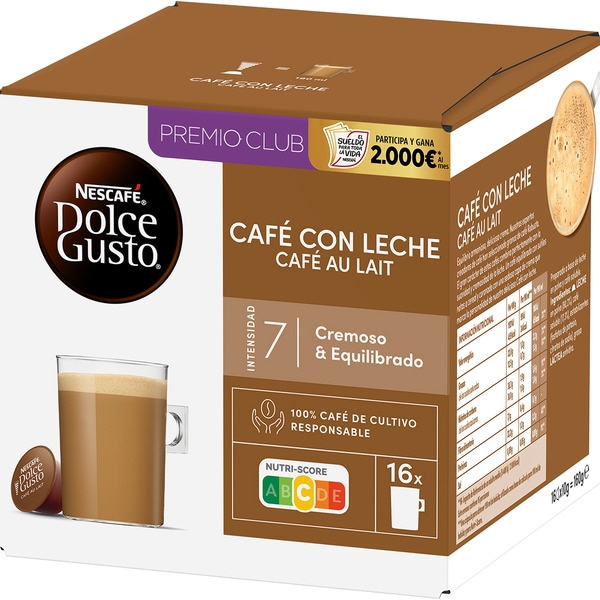 Milchkaffee Intensität 7 Karton 16 Kapseln