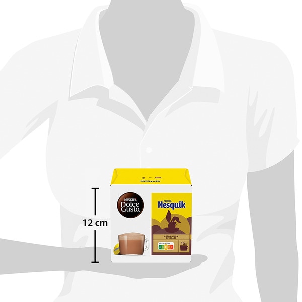 Nesquik cocoa case 16 capsules