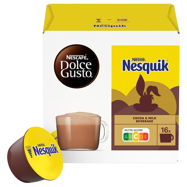 Nesquik cocoa case 16 capsules