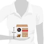 Cortado Espresso Macchiato Decaffeinato robust selection coffee with a dash of milk case 16 capsules