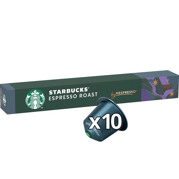 Kaffee in Kapseln Espresso Intensität 11 Karton 10 Kapseln kompatibel mit Nespresso-Maschinen