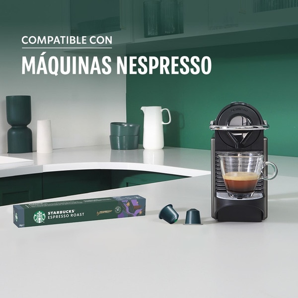 Kaffee in Kapseln Espresso Intensität 11 Karton 10 Kapseln kompatibel mit Nespresso-Maschinen