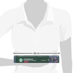 decaffeinated espresso coffee intensity 11 case 10 capsules compatible with Nespresso coffee machines