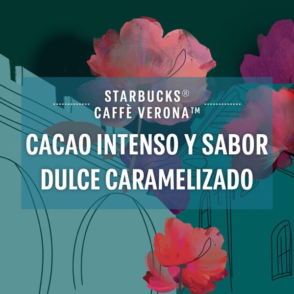 Kaffee Espresso Intensität 10 Verona Karton 10 Kapseln kompatibel mit Nespresso-Maschinen