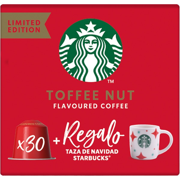 Limited Edition Toffee Nut espresso coffee intensity 5 case 30 capsules compatible with Nespresso coffee machines