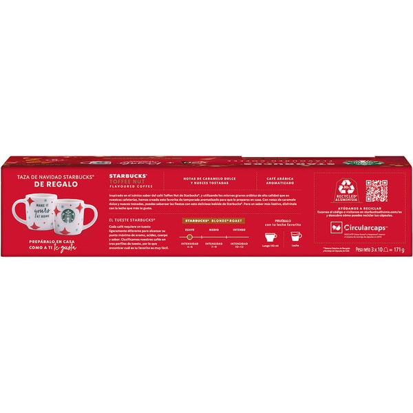 Limited Edition Toffee Nut espresso coffee intensity 5 case 30 capsules compatible with Nespresso coffee machines