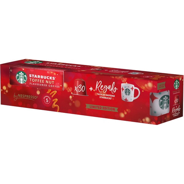 Limited Edition Toffee Nut espresso coffee intensity 5 case 30 capsules compatible with Nespresso coffee machines