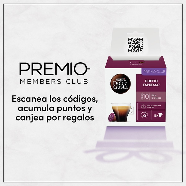 Kaffee 100% Arabica Intensität 8 Gran Intenso Karton 16 Kapseln