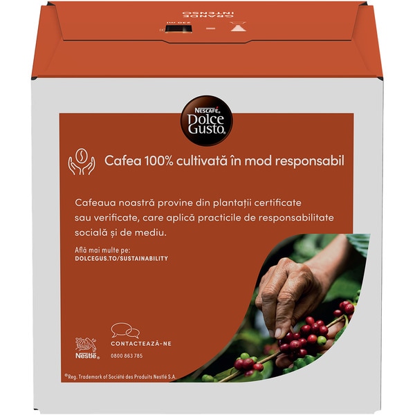 Kaffee 100% Arabica Intensität 8 Gran Intenso Karton 16 Kapseln