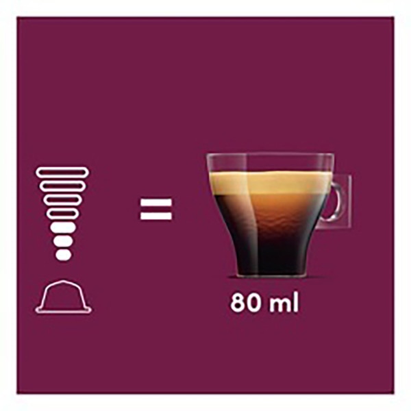 Doppelter Espresso Intensität 10 Karton 16 Kapseln