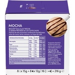 mocha coffee case 8 capsules of coffee + 8 milk capsules