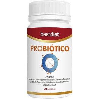 probiótico 7 cepas bote 30 cápsulas - Bestdiet