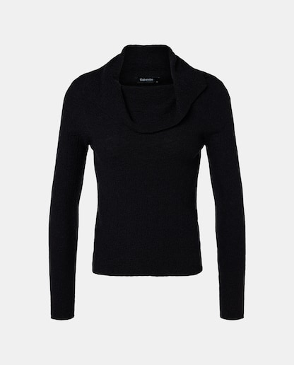 Imagen 0 de Jersey de mujer de manga larga con escote bardot