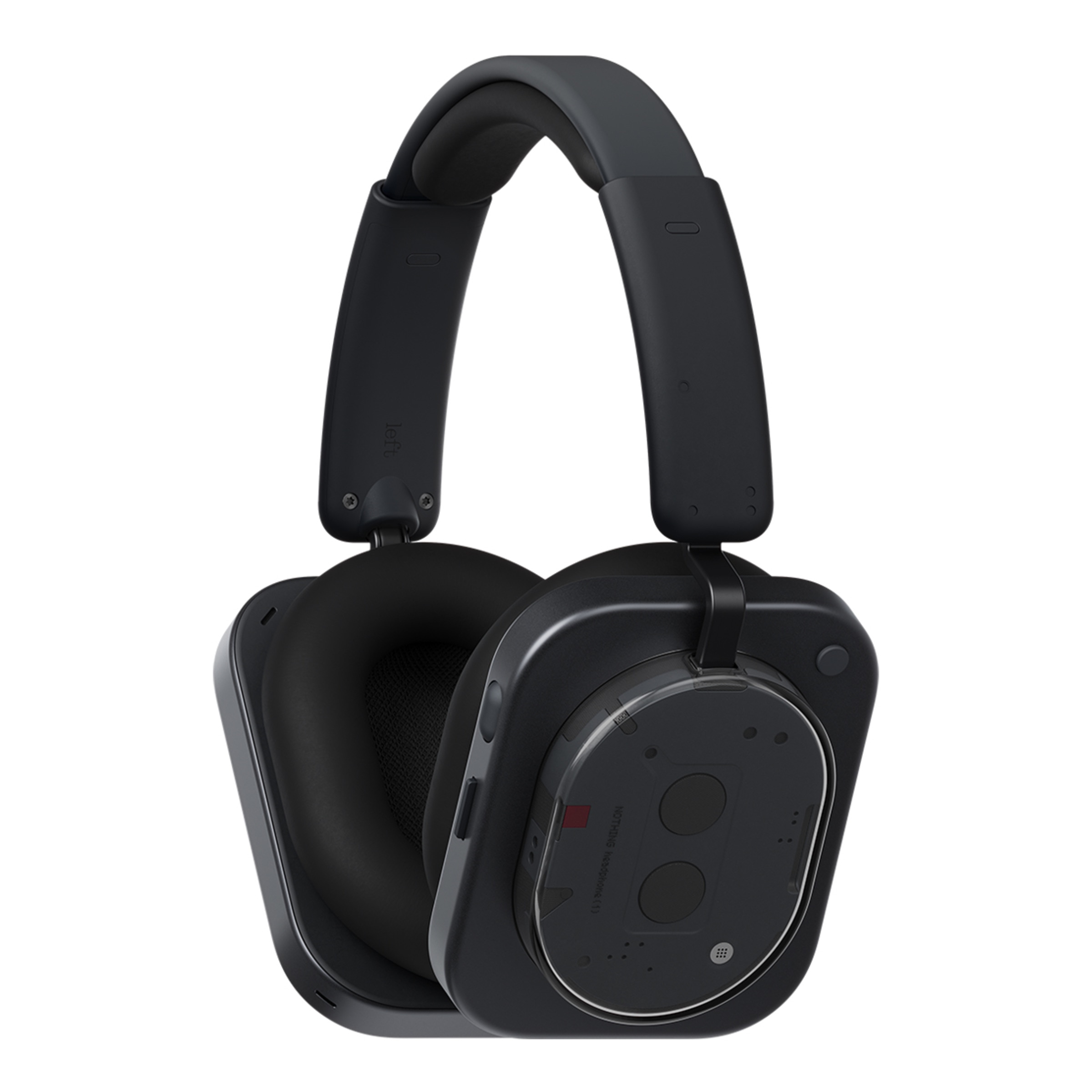 Auriculares de diadema Nothing Headphone (1) Bluetooth con cancelación de ruido Negro-1