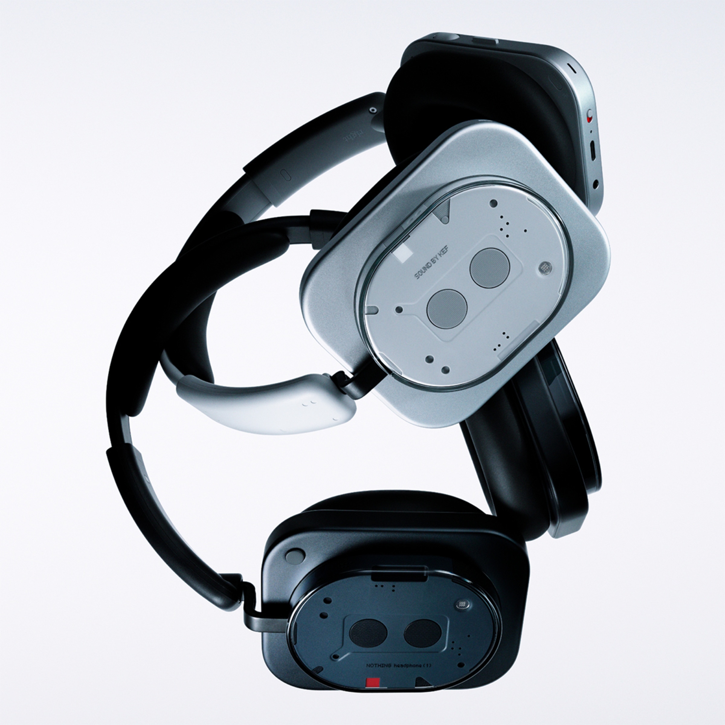 Auriculares de diadema Nothing Headphone (1) Bluetooth con cancelación de ruido Negro-10