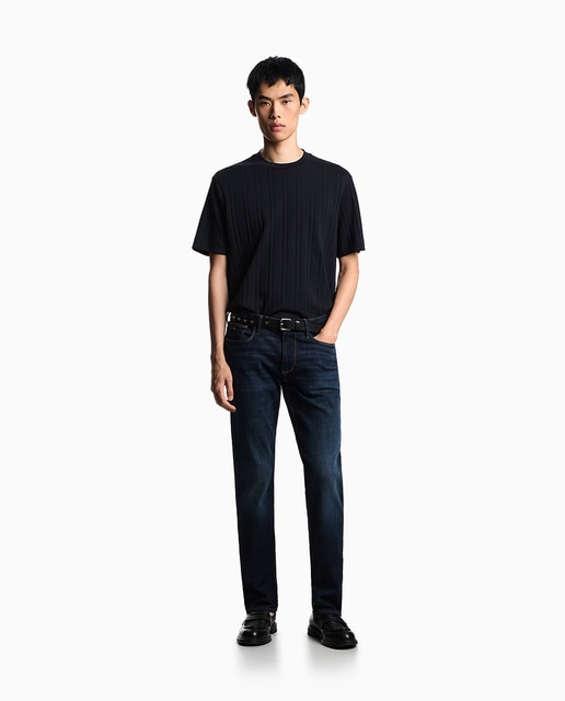 Imagem 0 de Jeans J06 Slim Fit de Ganga Escura