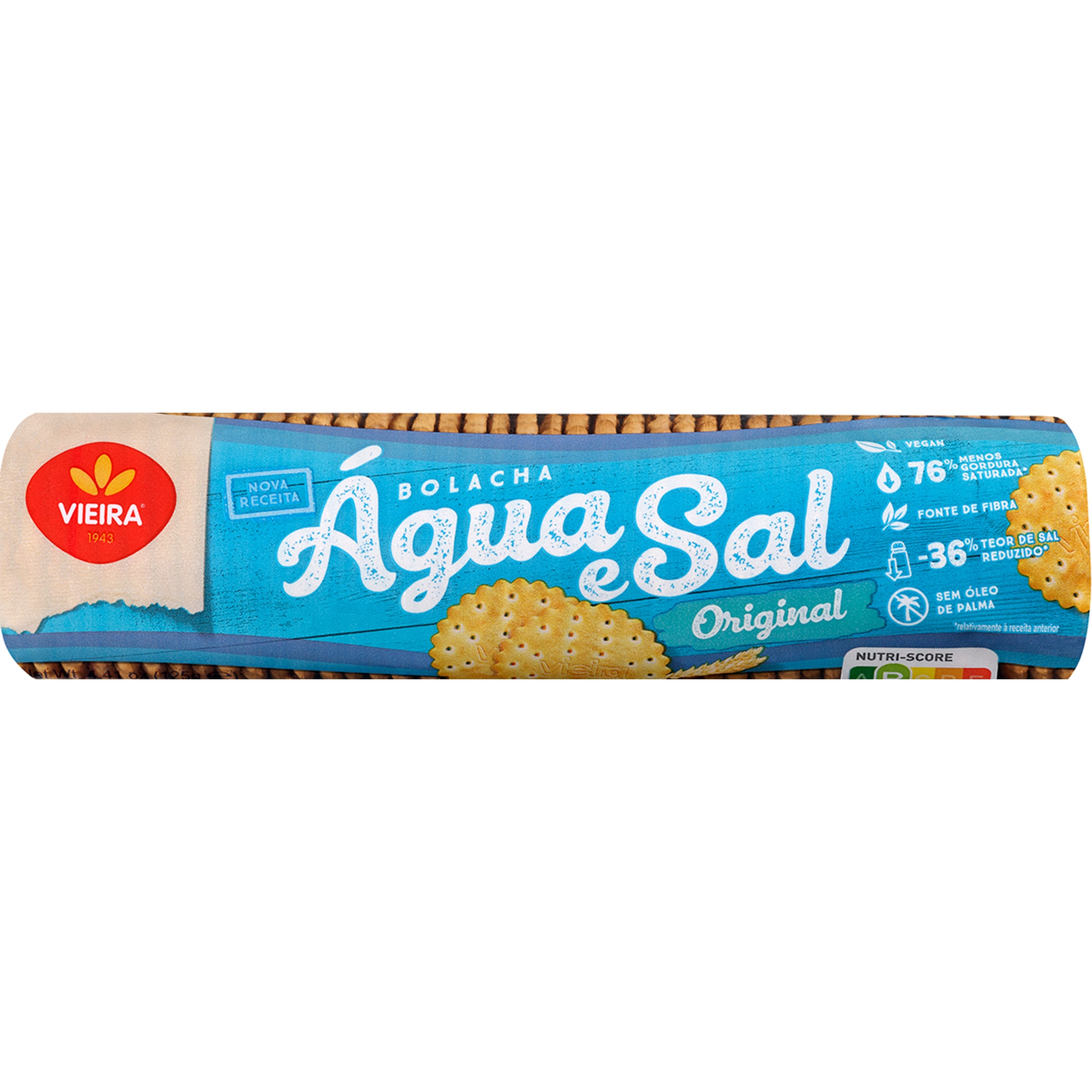 Bolachas de Àgua e Sal embalagem 125 g