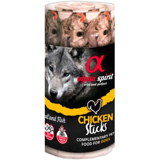 Snack para Cão Sticks de Galinha embalagem 16 unidades - Alpha Spirit