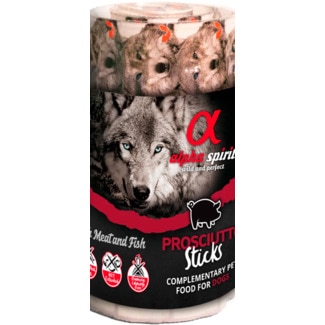 Snack para Cão Sticks de Presunto embalagem 16 unidades - Alpha Spirit
