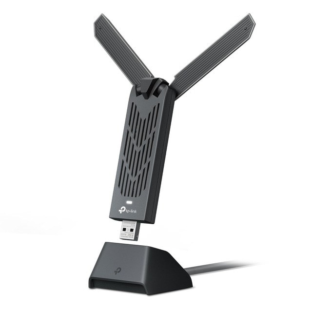 Imagem 0 de Placa de Rede TP-LINK USB Wireless BE6500 Wi-Fi 7 Alto Ganho
