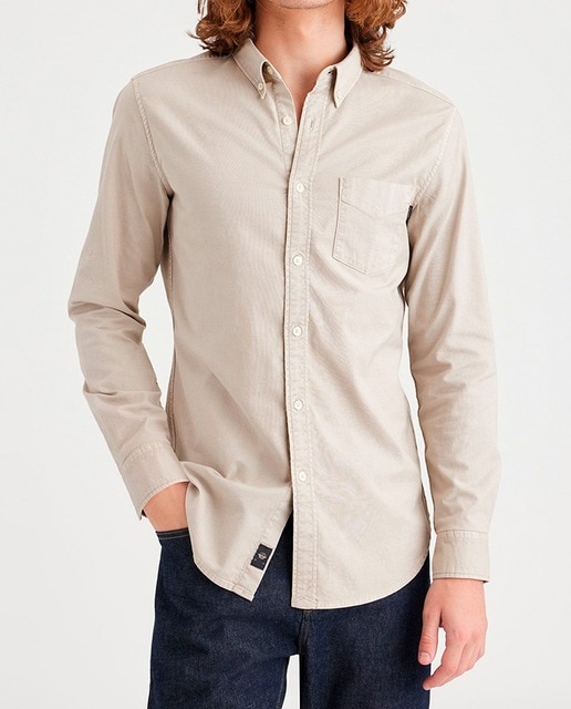 Imagen 0 de Camisa de hombre de manga larga slim fit