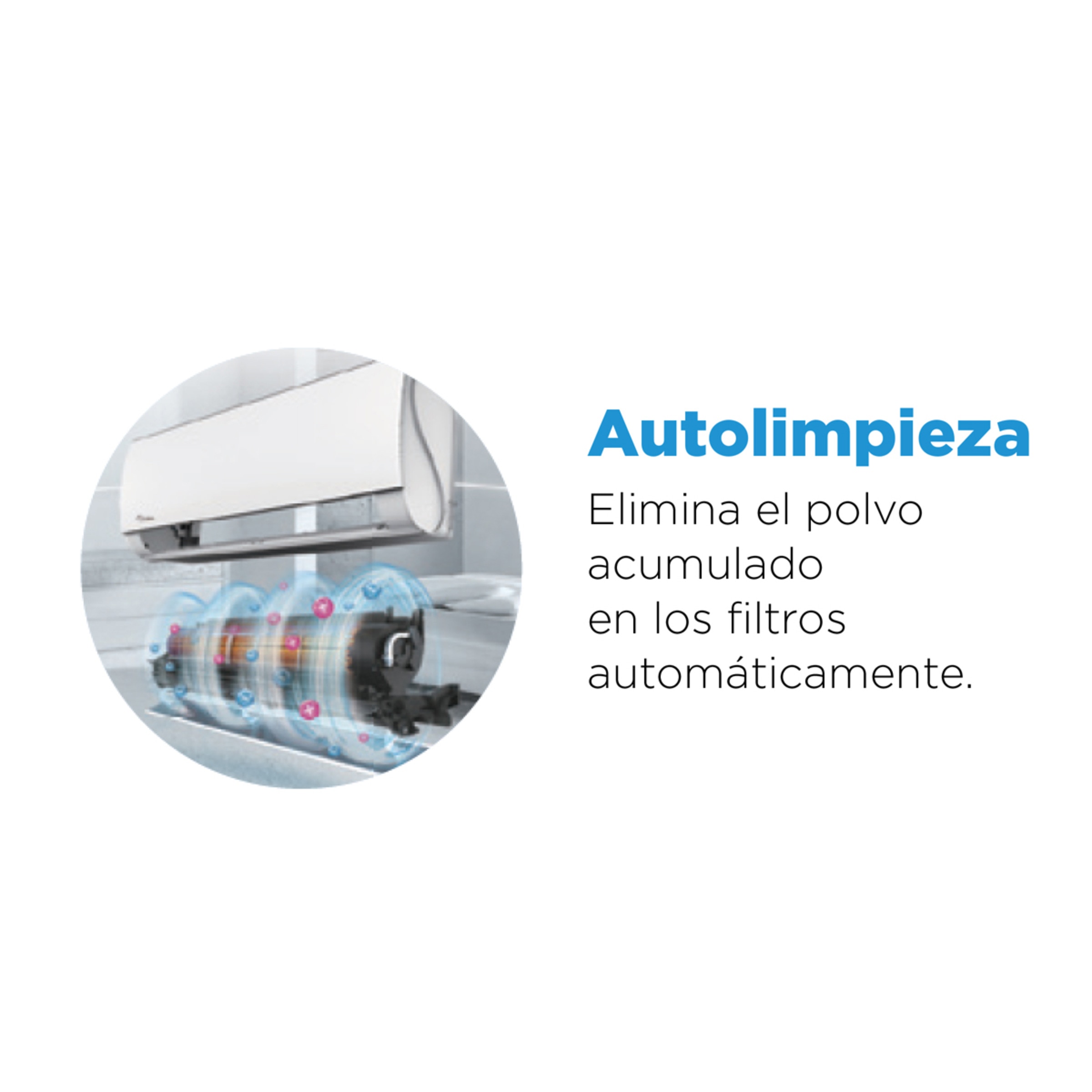 Aire acondicionado Split 1x1 Midea Inverter con 3.027 frig/h + 3.277 kcal/h, WIFI - Breezeless E-35 Blanco-16